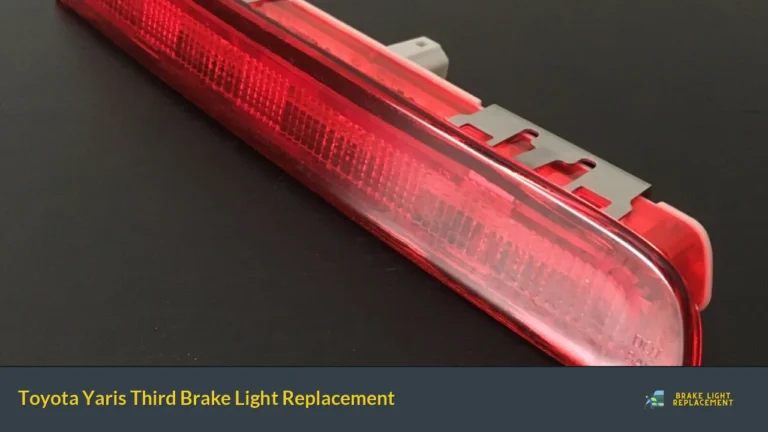 Toyota Yaris Third Brake Light Replacement