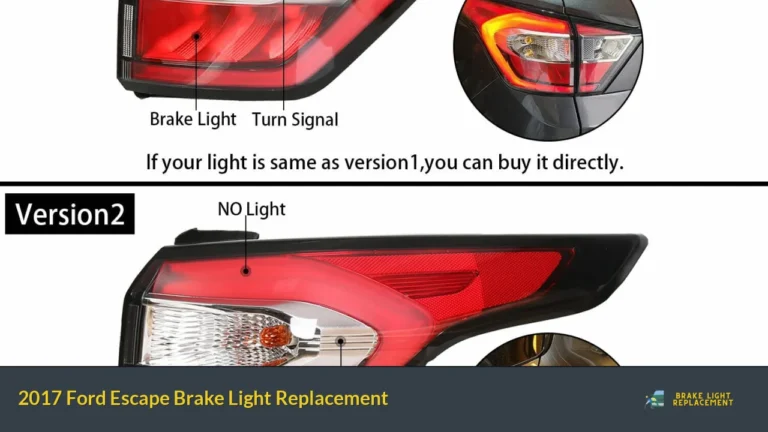 2017 Ford Escape Brake Light Replacement