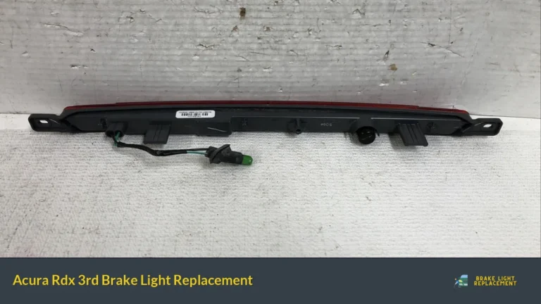 Acura Rdx 3rd Brake Light Replacement