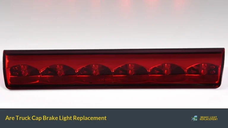 Are Truck Cap Brake Light Replacement