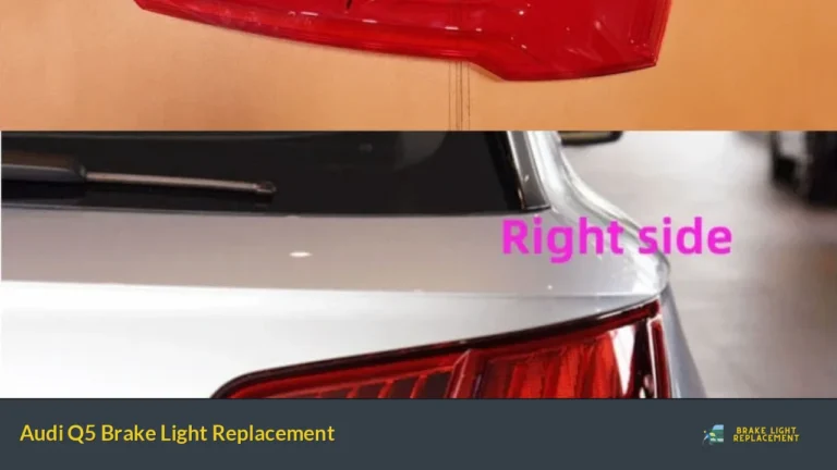 Audi Q5 Brake Light Replacement