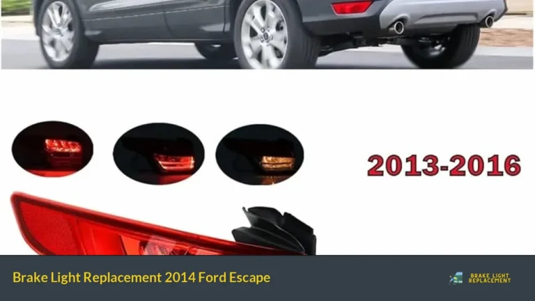 Brake Light Replacement 2014 Ford Escape