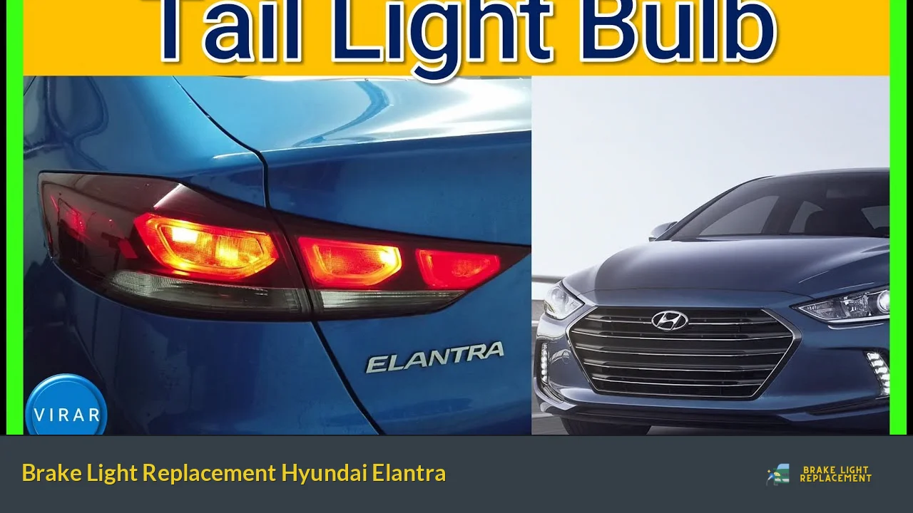 Brake Light Replacement Hyundai Elantra