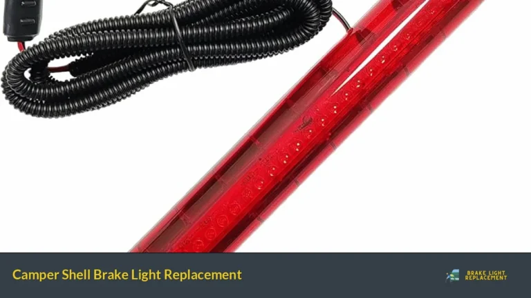 Camper Shell Brake Light Replacement