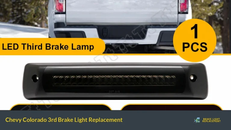 Chevy Colorado 3rd Brake Light Replacement