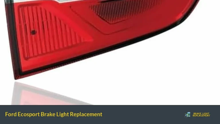 Ford Ecosport Brake Light Replacement