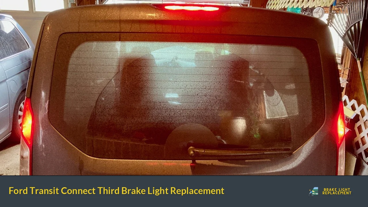 Ford Transit Connect Third Brake Light Replacement