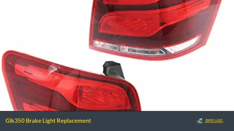 Glk350 Brake Light Replacement