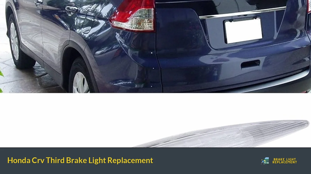 Honda Crv Third Brake Light Replacement