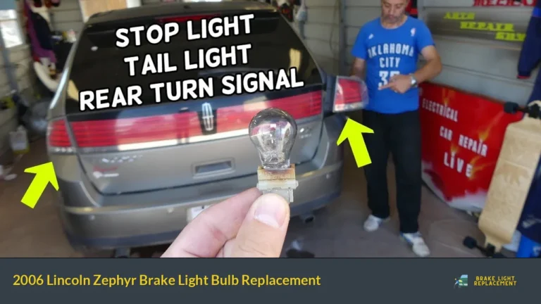 2006 Lincoln Zephyr Brake Light Bulb Replacement