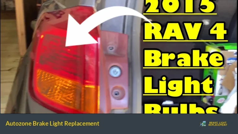 Autozone Brake Light Replacement