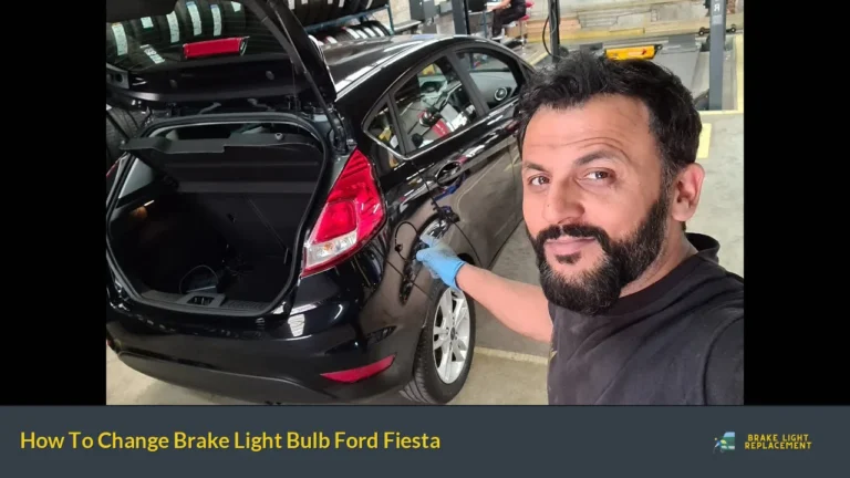 How To Change Brake Light Bulb Ford Fiesta