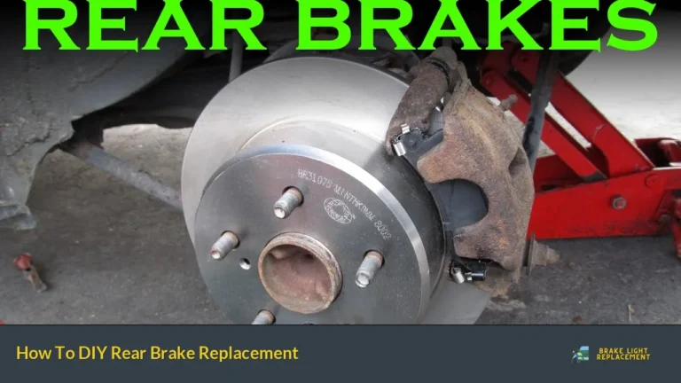 How To DIY Rear Brake Replacement