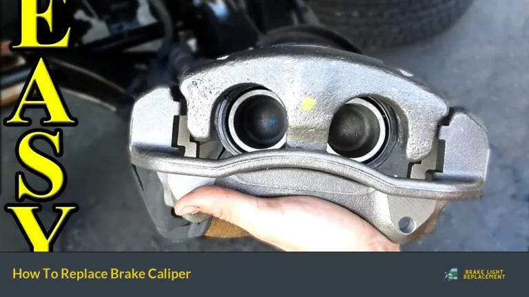 How To Replace Brake Caliper