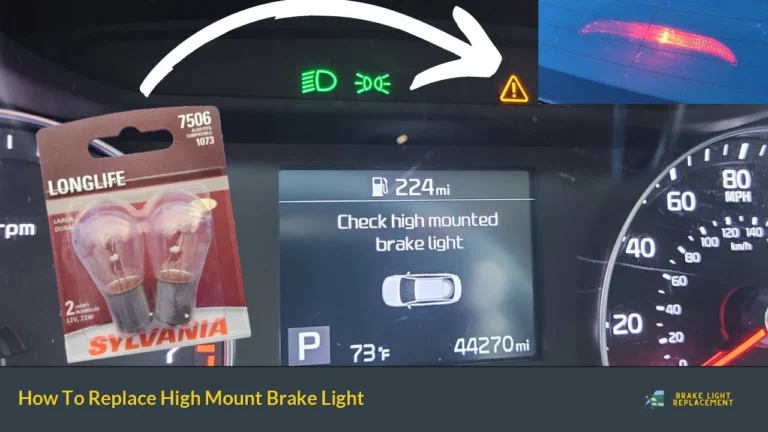 How To Replace High Mount Brake Light