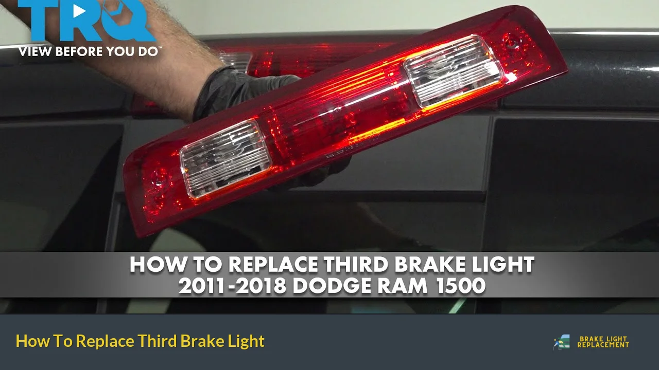 How To Replace Third Brake Light