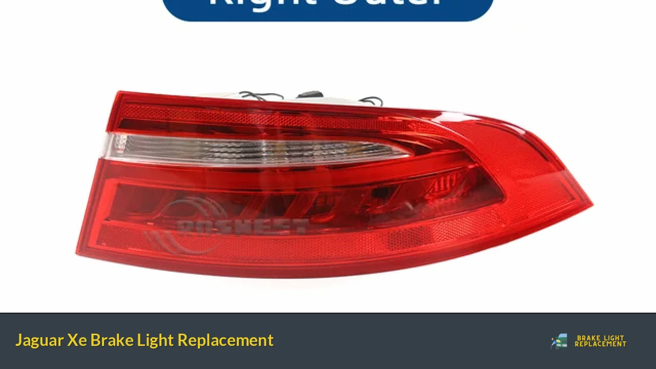 Jaguar Xe Brake Light Replacement