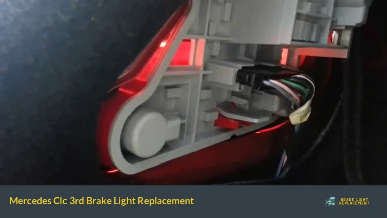 Mercedes Clc 3rd Brake Light Replacement