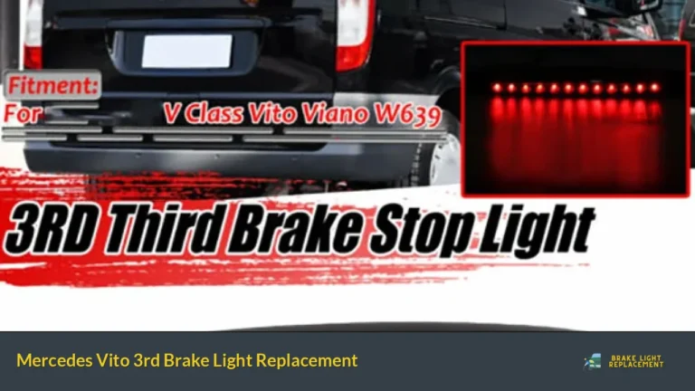 Mercedes Vito 3rd Brake Light Replacement