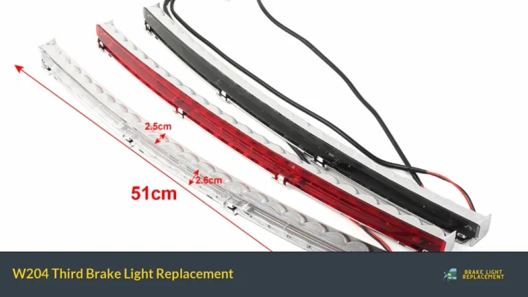 W204 Third Brake Light Replacement