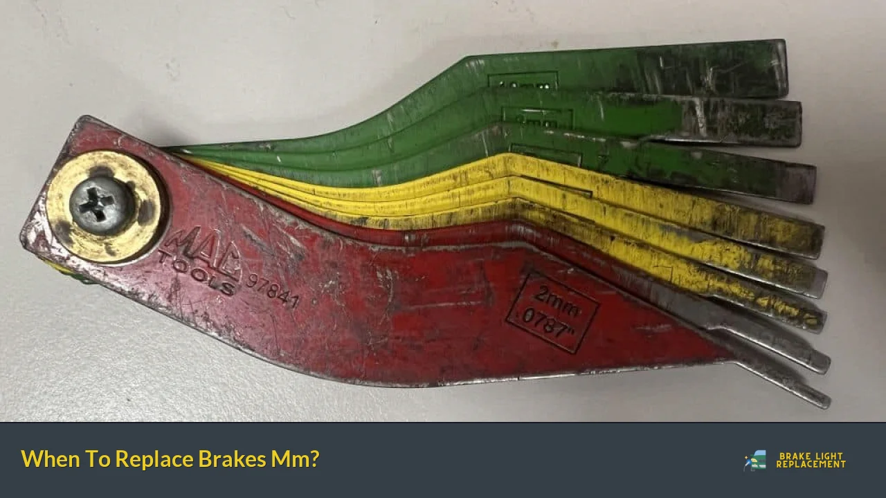 When To Replace Brakes Mm?