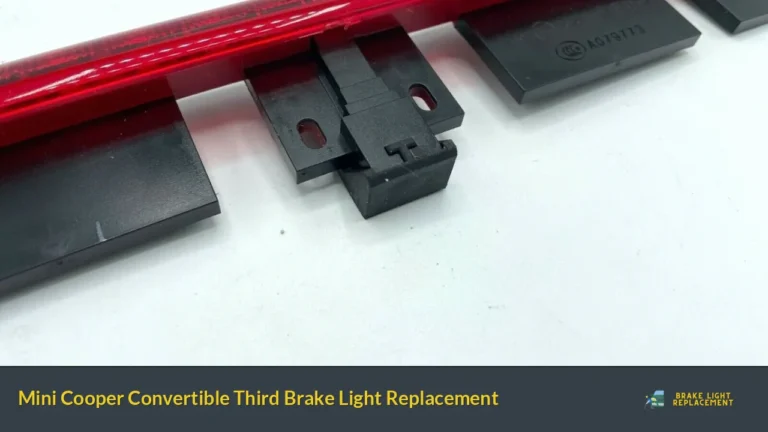 Mini Cooper Convertible Third Brake Light Replacement