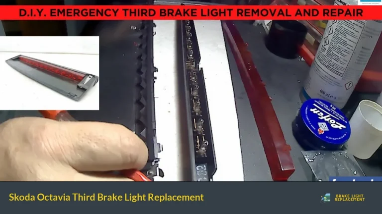 Skoda Octavia Third Brake Light Replacement